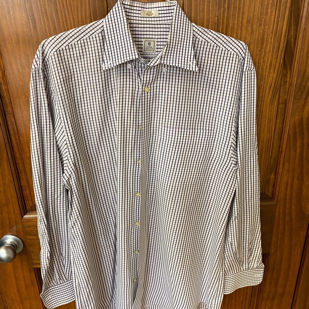 (2) Peter Millar Dress Shirts
